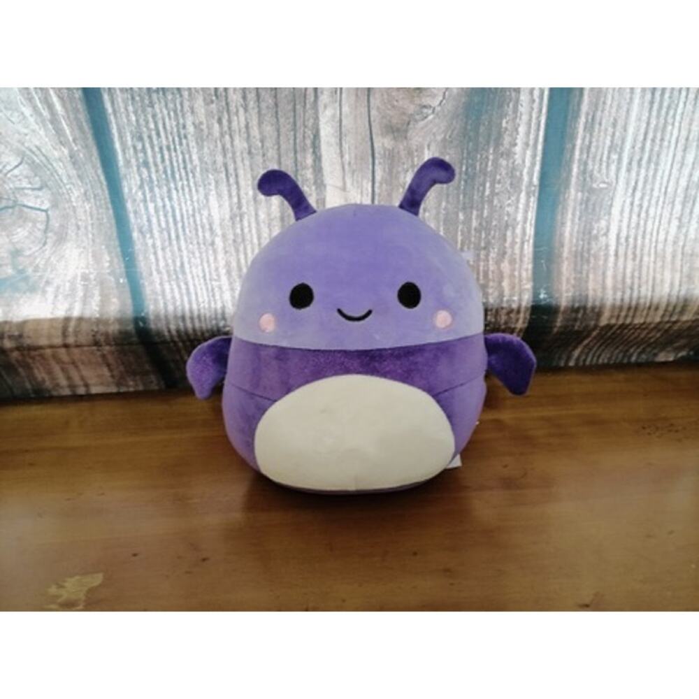 Squishmallows Axel‎ Beetle Plush Stuffed Animal Purple Super Soft Gift